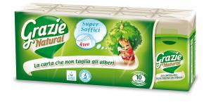 Grazie Natural hankies 10 pockets